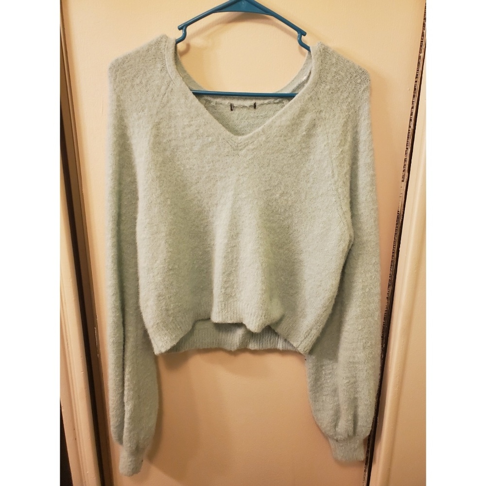 Cropped sweater